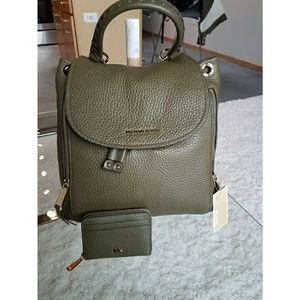 Michael Kors Backpack and Wallet